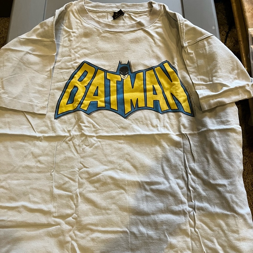 Vintage Batman Short Sleeve Shirt Size XL